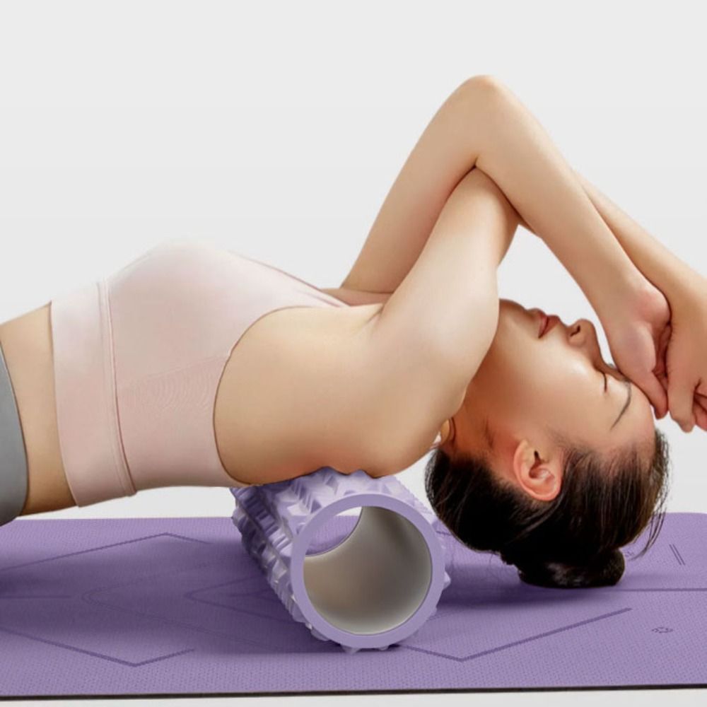 Foam Roller Trigger Point - ลูกกลิ้งโฟม EVA สำหรับออกกำลังกาย บรรเทาอาการปวดเมื่อย จุดกดจุด ความหนาแน่นสูง