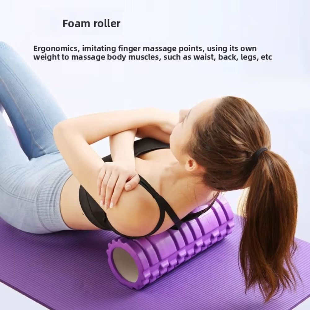 Foam Roller Trigger Point - โฟม EVA สำหรับออกกำลังกาย โรลเลอร์กดจุด โฟมโยคะความหนาแน่นสูง อุปกรณ์ยิมกันลื่น