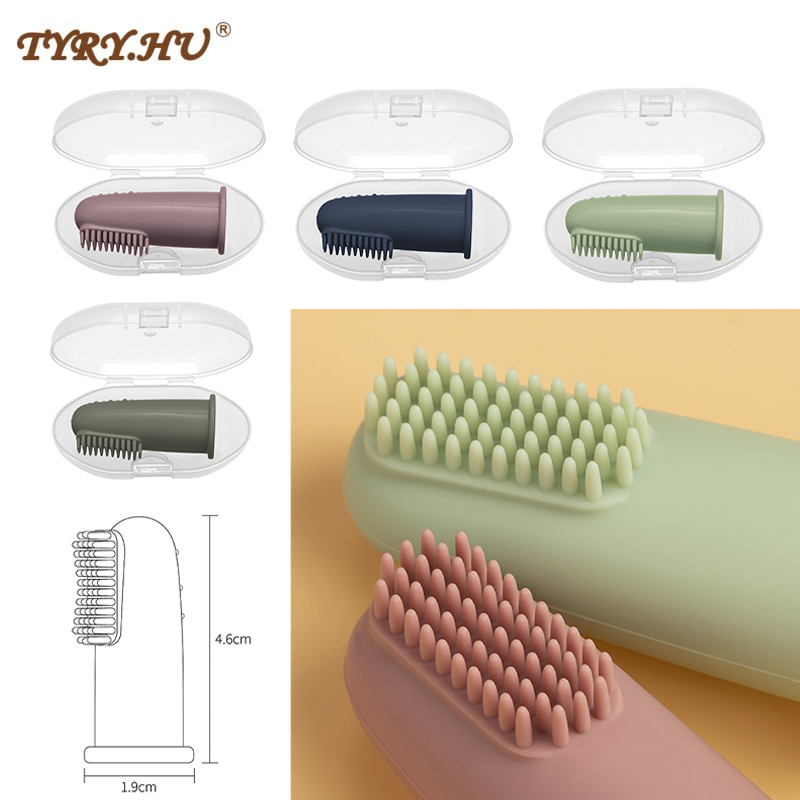 Health Wellness Products - Baby Soft Finger แปรงสีฟันซิลิโคนปลอดสาร BPA ทารกฟันฟันแปรงทําความสะอาดซิลิโคนเกรดอาหาร