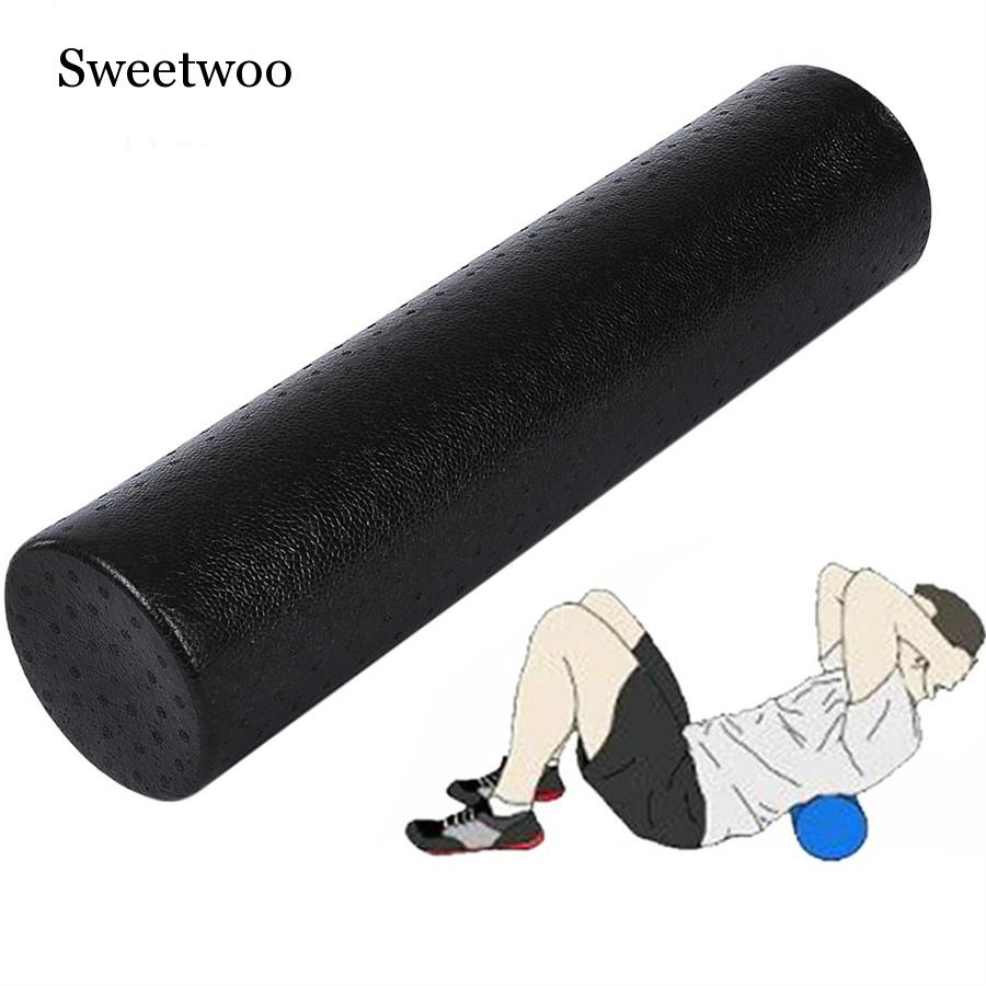Foam Roller Trigger Point - โยคะคอลัมน์ฟิตเนสโยคะโฟม Roller Blocks Train Gym Grid