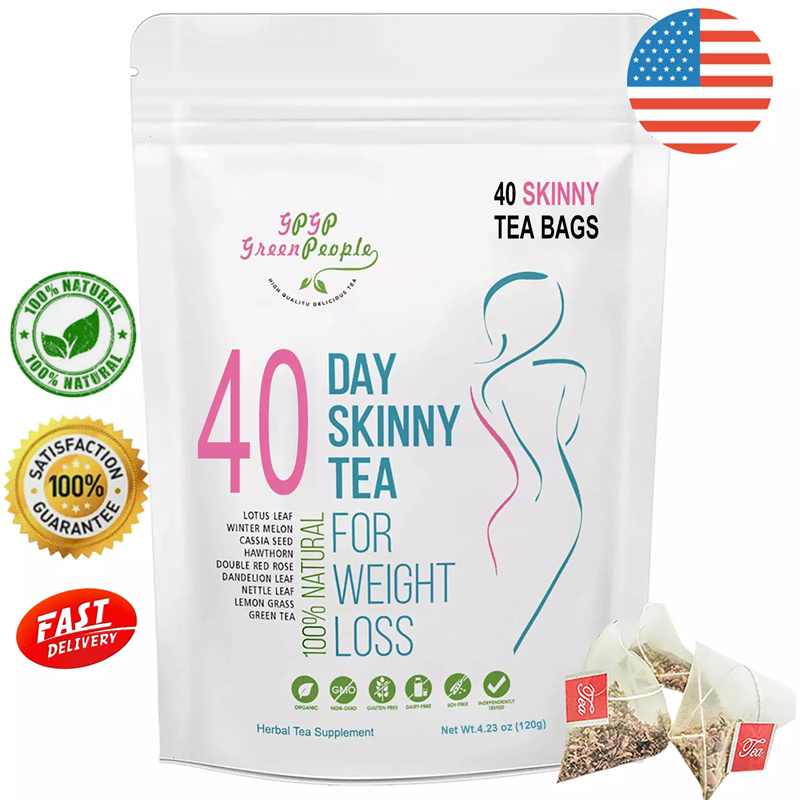 Health Wellness Products - ธรรมชาติ40วันสมุนไพรผอมลดน้ำหนักไม่มีคาเฟอีนไม่ใช่จีเอ็มโอวิตามินอาหารเพื่อสุขภาพและอาหารเสริม