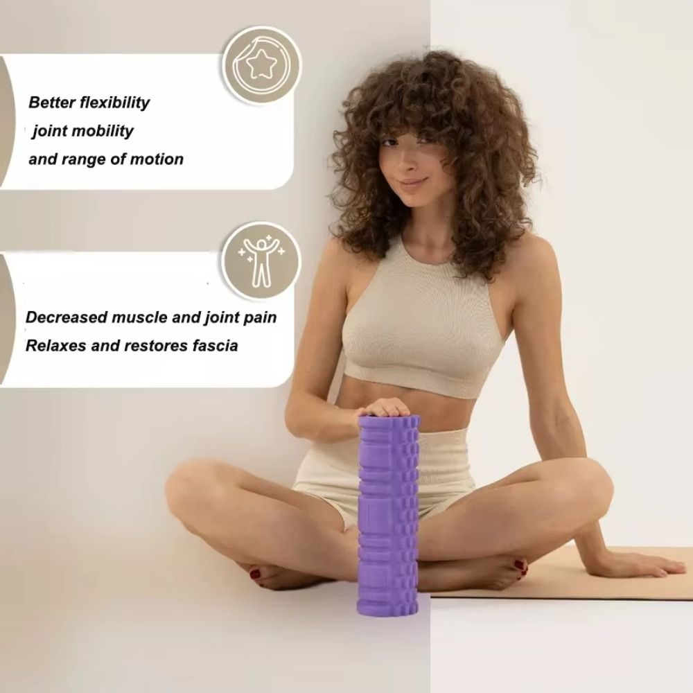 โฟม EVA สำหรับออกกำลังกาย โรลเ - Foam Roller Trigger Point บทวิจารณ์และราคา