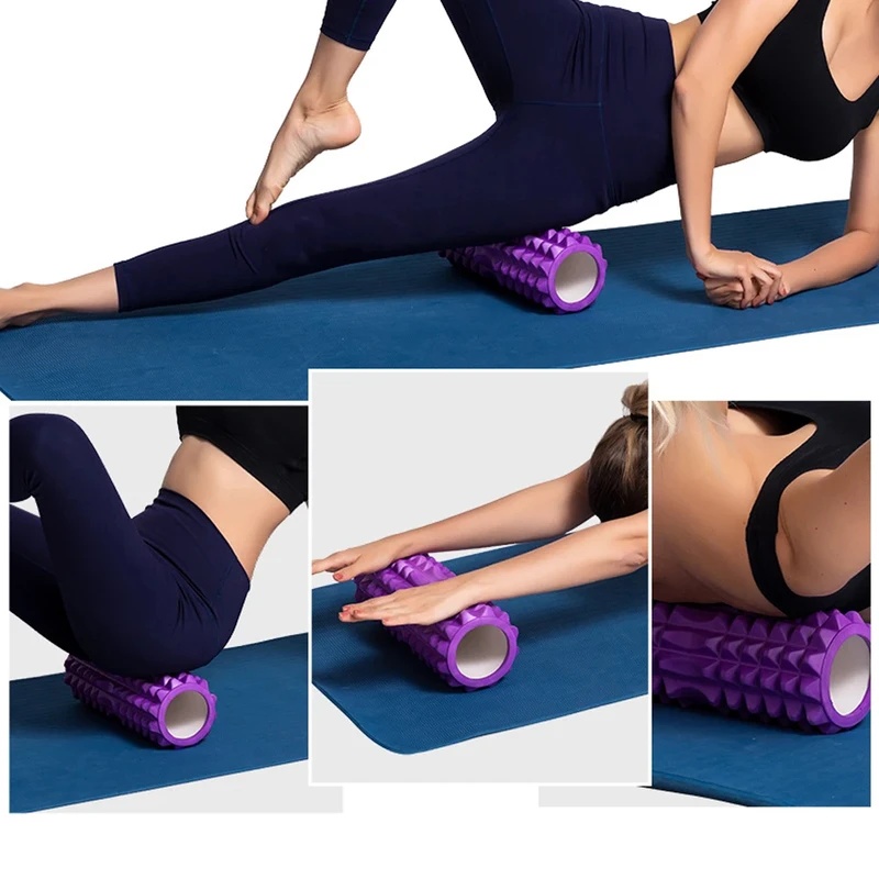 ลูกกลิ้งโฟมโยคะแบบตาราง 30 ซม. - Foam Roller Trigger Point บทวิจารณ์และราคา