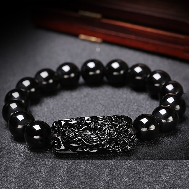 Obsidian Pixiu สร้อยข้อมือพุทธ - Health Wellness Products บทวิจารณ์และราคา